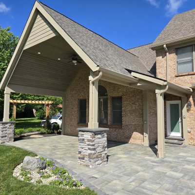 Covered porch