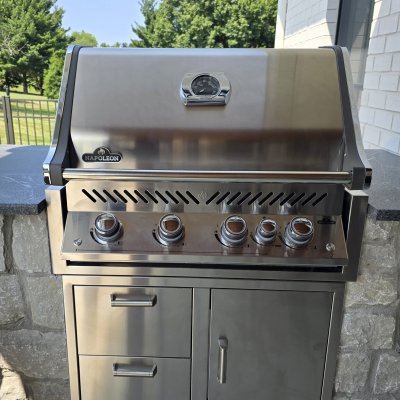 Built in gas grill in Hamilton County, OH